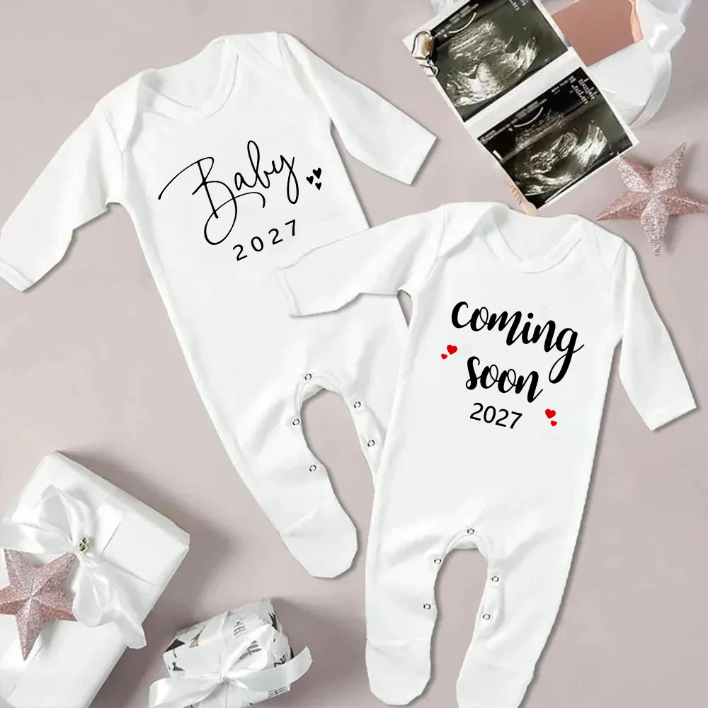 Baby Sleep Suit - Comming Soon Baby 2027 Jumpsuit Baby