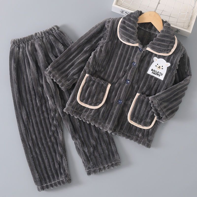 Baby Sleep Suit - Kids Autumn Winter Soft Flannel Warm