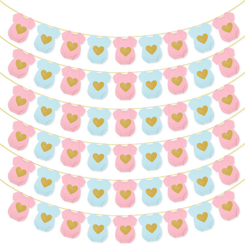 Baby Shower Paper Garland Shor - đánh giá và giá Baby Clothing Rail