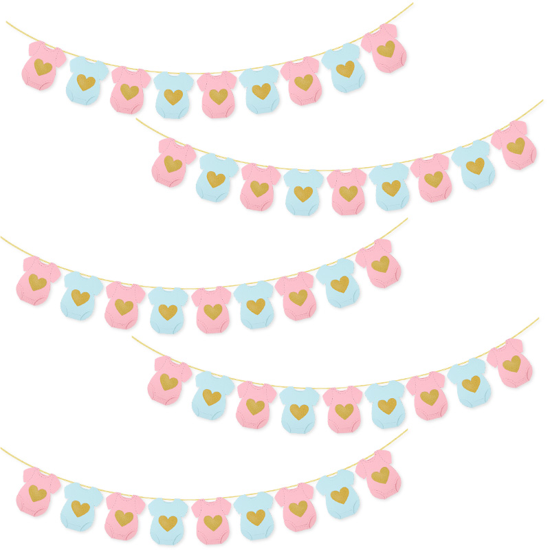 Baby Shower Paper Garland Shor - đánh giá và giá Baby Clothing Rail