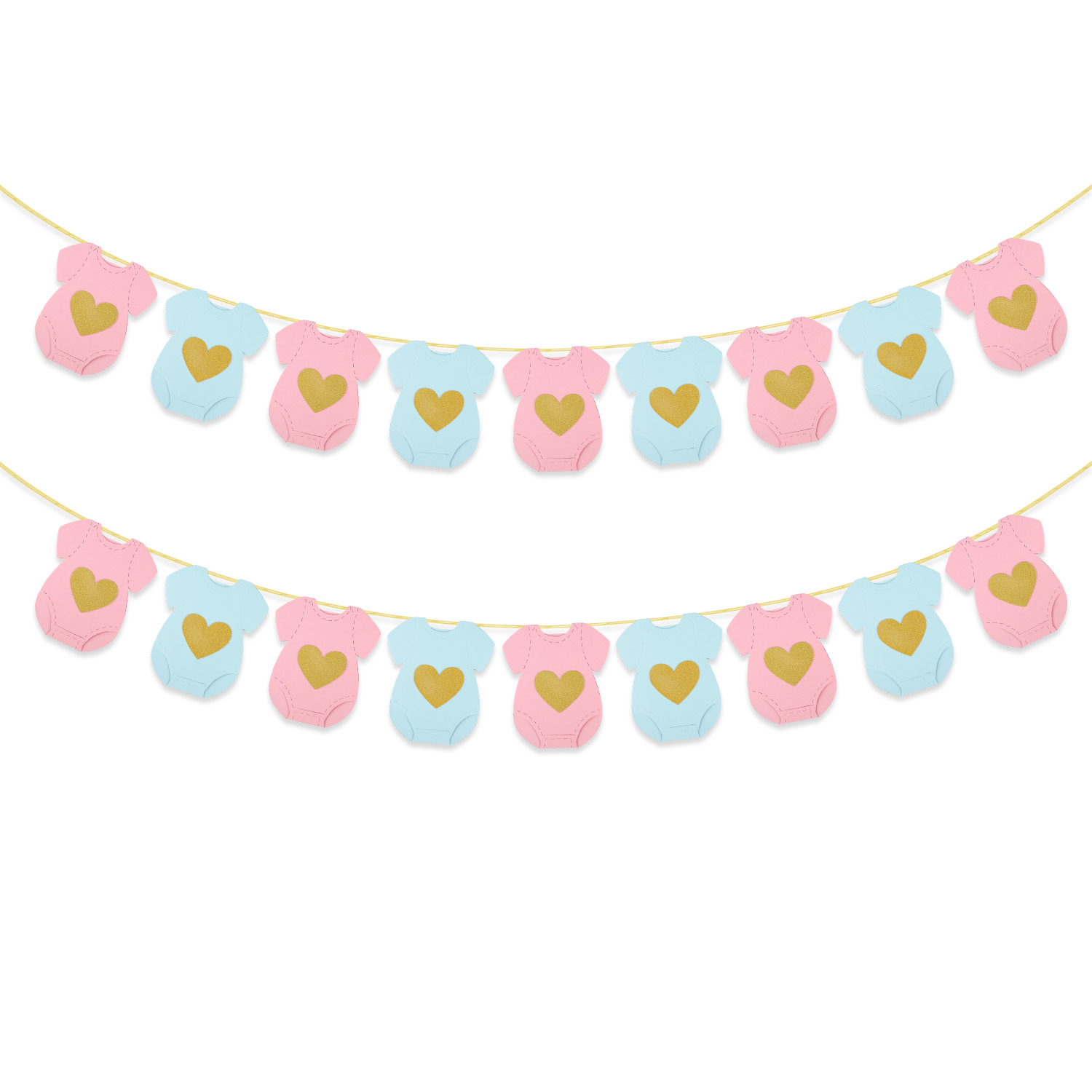 Baby Shower Paper Garland Shor - đánh giá và giá Baby Clothing Rail