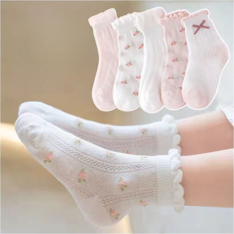 Girls Socks Cute Flowers Patte - đánh giá và giá Baby Clothing Knitting Patterns