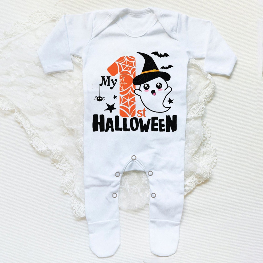 My 1st Halloween Baby Sleepsui - đánh giá và giá Baby Sleep Suit