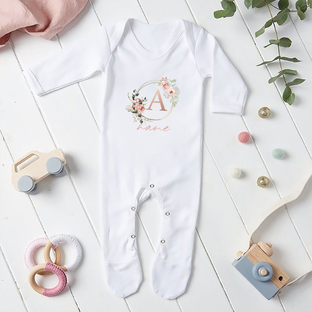 Personalised Baby Girl Sleepsu - đánh giá và giá Baby Sleep Suit