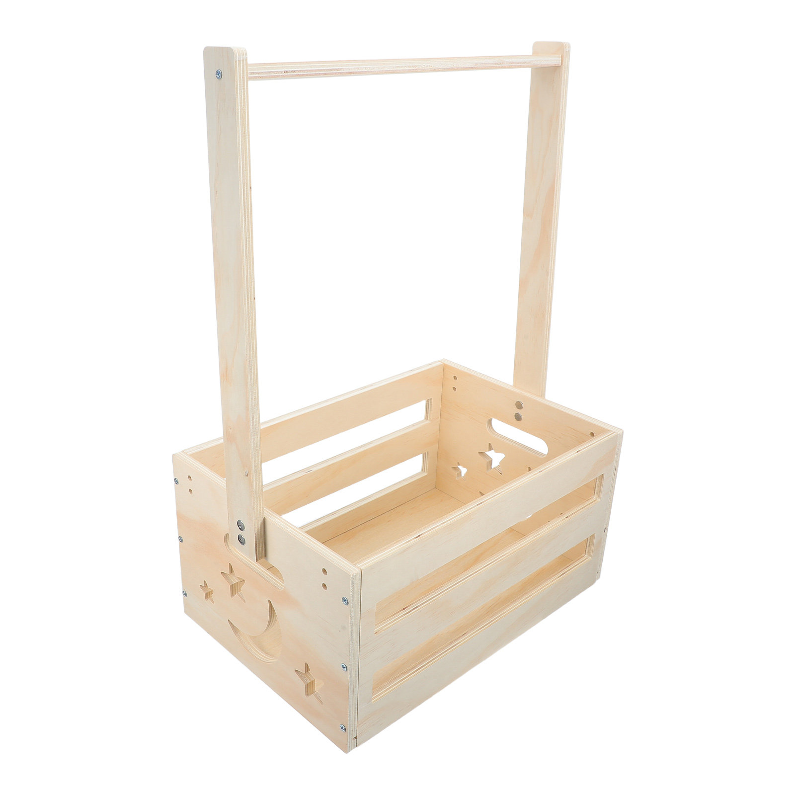 Portable Wood Laundry Hamper B - đánh giá và giá Baby Clothing Keepsake
